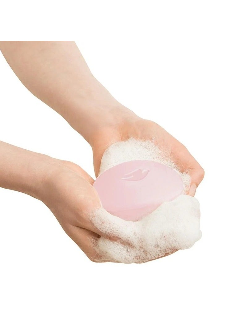 Dove Pink Beauty Cream Soap Bar, 135g | Moisturizing & Softening Beauty Bar with ¼ Cream - Image 2